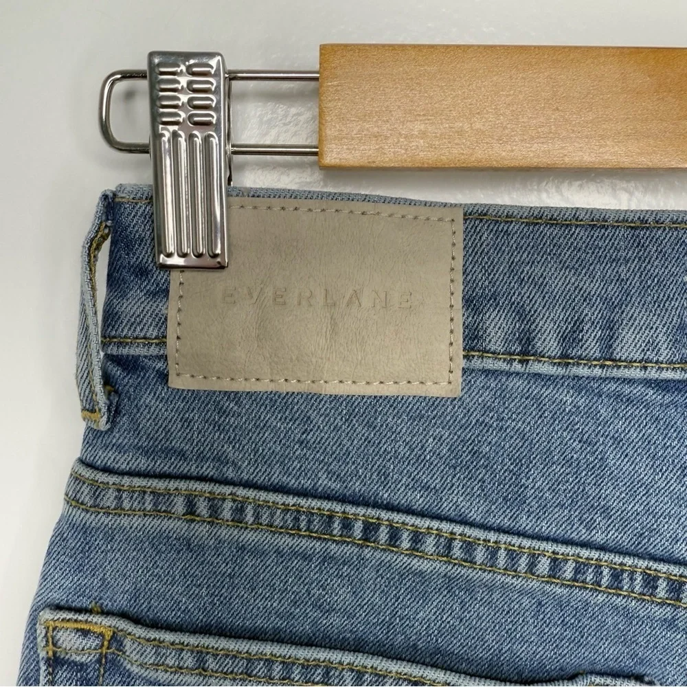 EVERLANE The Way High Denim Shorts